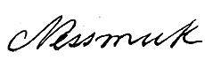 podpis nessmuka